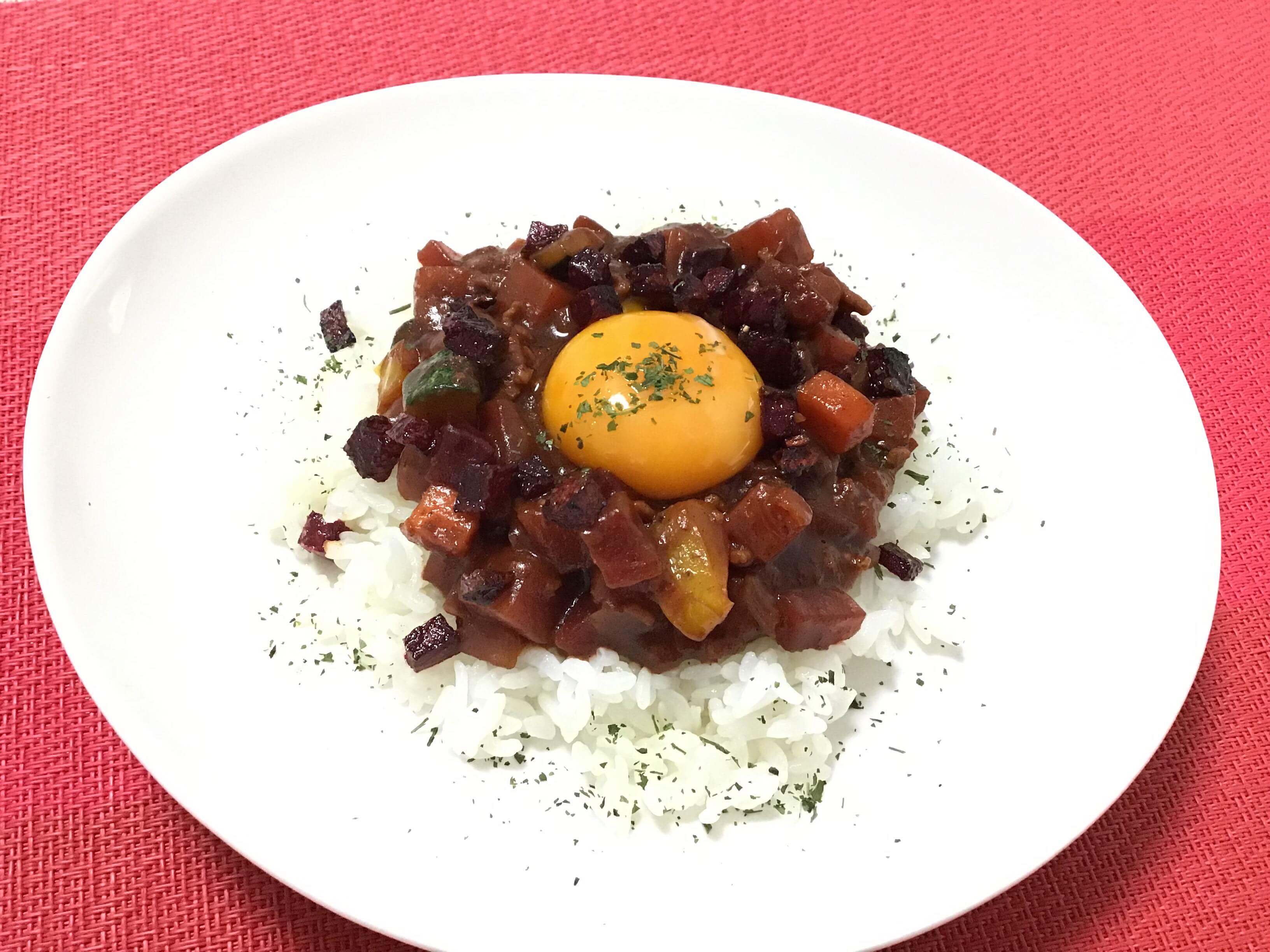 ビーツ入りキーマカレー 北海道産の美味しいビーツや西洋野菜 北海道米ふっくりんこや各種野菜の事なら愛情込めて無農薬栽培しているnk2 Farmへ ビーツ入りキーマカレー 北海道産の美味しいビーツや西洋野菜 北海道米ふっくりんこや各種野菜の事なら愛情込めて無農薬栽培しているnk2 Farmへ